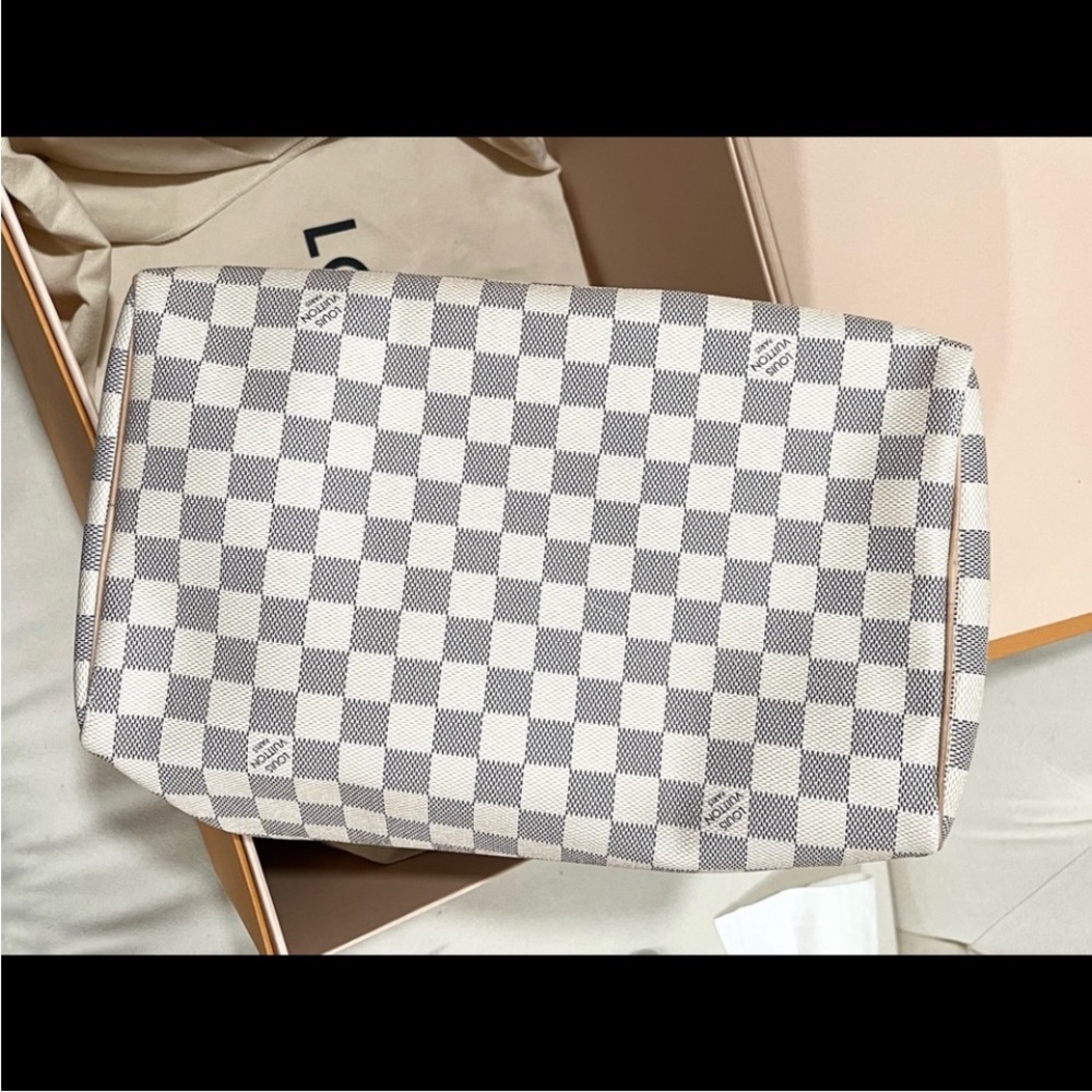 Louis Vuitton Speedy 30 Azur Bag - Picture 5 of 9
